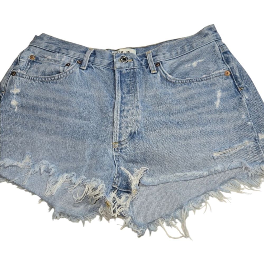 **Agolde Light Wash Denim Shorts 29 #53247